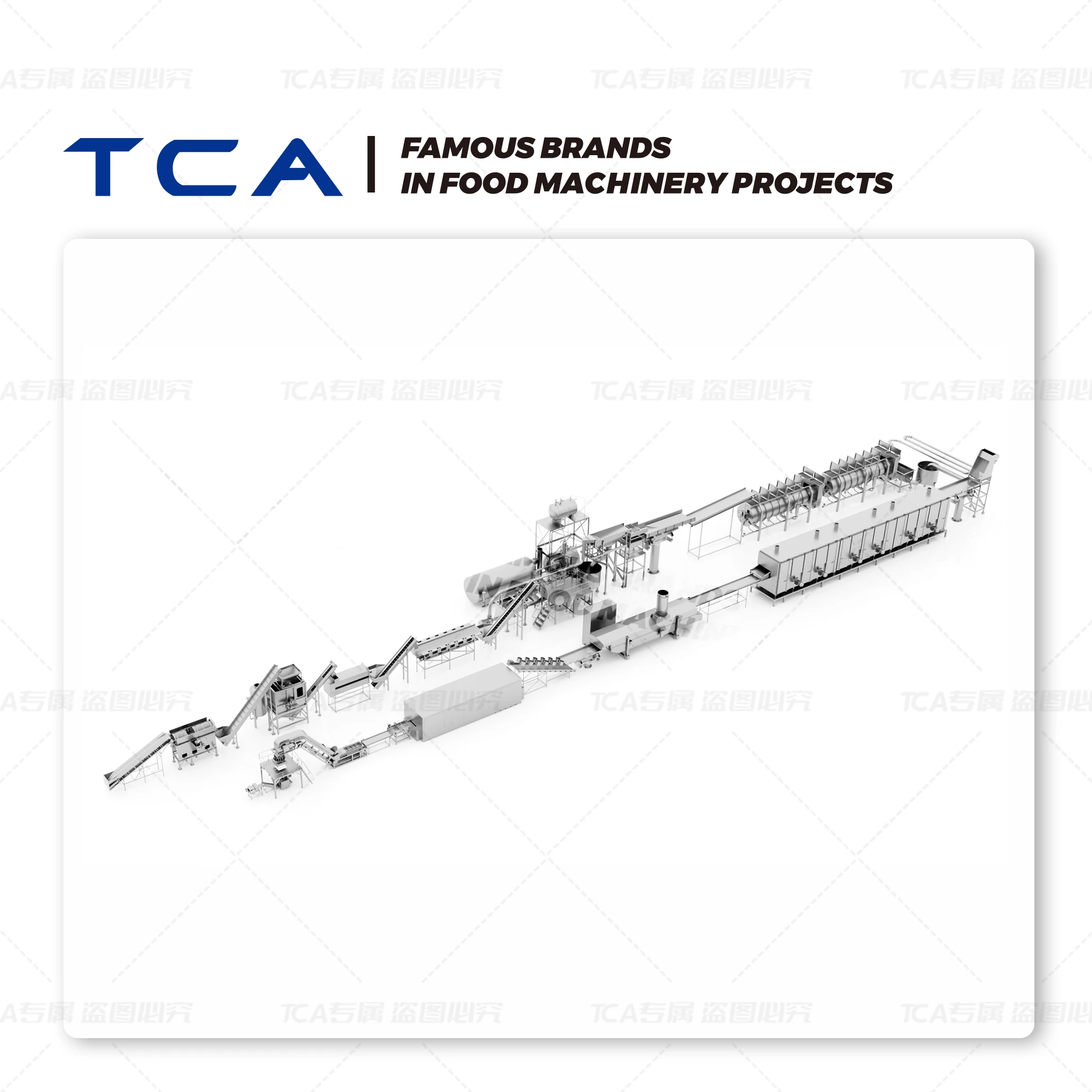 Линия по производству замороженного картофеля Фри